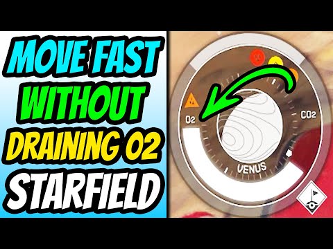 How To Move Fast Without Draining O2 - Starfield