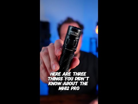 3 things you DID NOT KNOW about the Nitecore MH12 Pro!