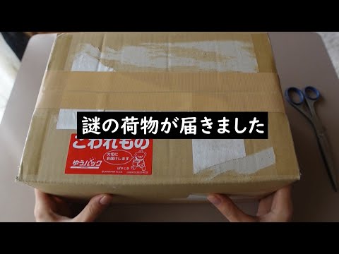 不審な荷物が届いたので開けてみる！