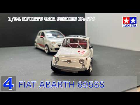 No4 FIAT ABARTH 695  SS TAMIYA 1/24 Build