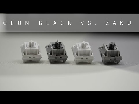 Are Geon Blacks Zaku Recolors? Comparison with Frequency and Material Density Analysis