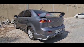 Mitsubishi Lancer 2017 Evo X Spoiler and Rear Diffuser Body Kit Installation