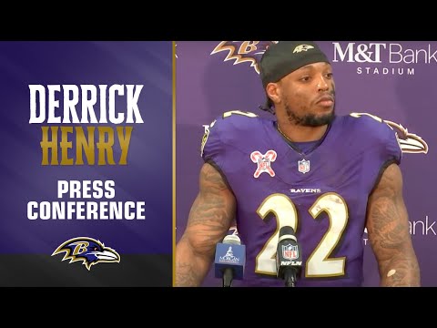 Derrick Henry on His Big Game vs. the Steelers | Baltimore Ravens