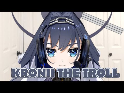 Kronii just trolling ~   [Ouro Kronii/Hololive]