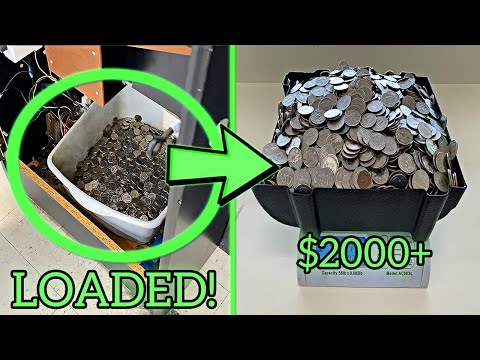 We Collected $2000+ From Our Vending Machine Business