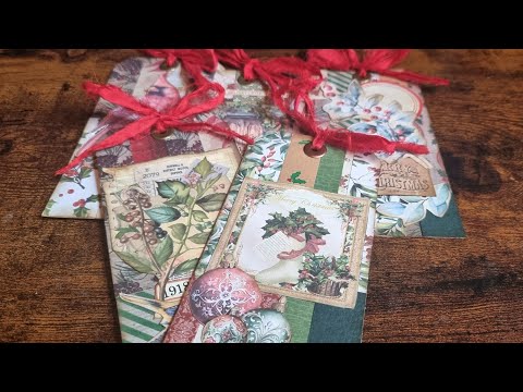 Using Up Those Itsy Bitsy Scraps - Patchwork Journal Tags