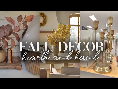 NEW HEARTH AND HAND FALL DECOR 2024 || TARGET SHOP WITH ME