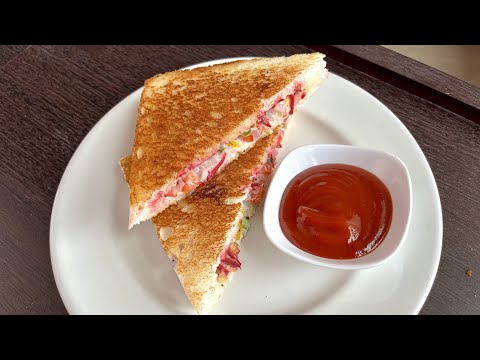 Veg Malai Sandwich Recipe | स्वादिष्ट मलाई सैंडविच रेसिपी | મલાઈ સેન્ડવિચ