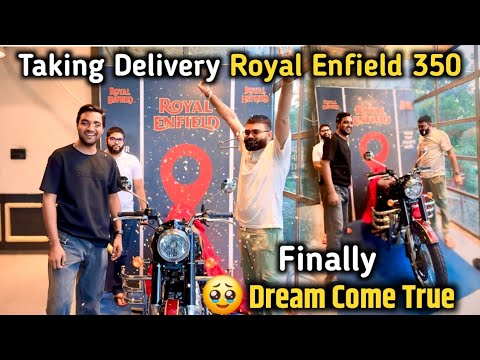 Finally Taking Delivery Of My Dream Bike Royal Enfield classic 350 😍❤️ || Struggling boy