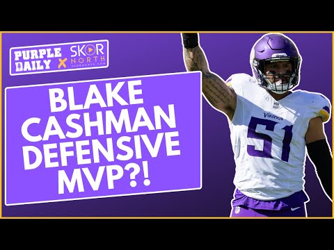 Minnesota Vikings defensive MVP Blake Cashman!