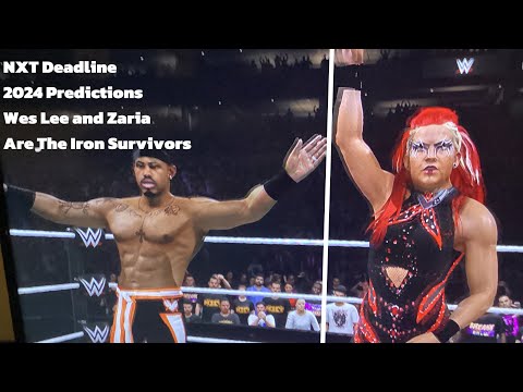 NXT Deadline 2024 Predictions Wes Lee and Zaria Are The Iron Survivor’s