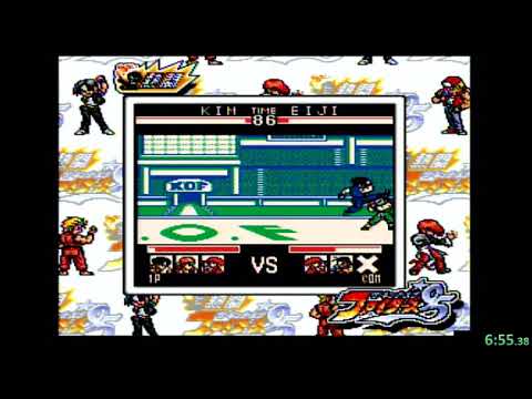 King of Fighters '95 (Game Boy) Speedrun - 11:25