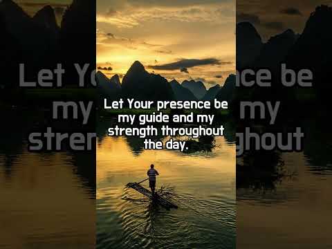 Christian Daily Morning Prayer for Guidance and Joy