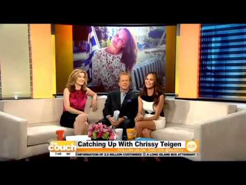 Chrissy Teigen Dishes On WLNY's The Couch