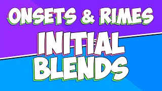 Onsets and Rimes | Set 2 | Initial Blends | Jack Hartmann