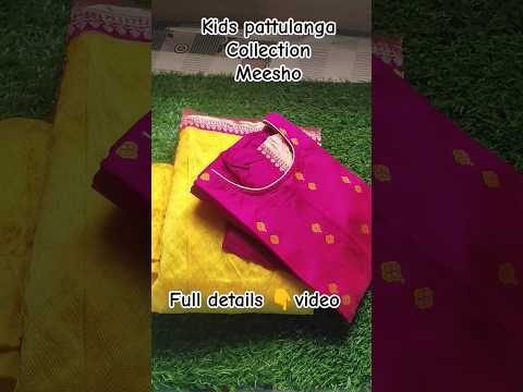 Beautiful kids lehanga choli from meesho just 590₹ #meeshohaul #meesho #meeshokidswear #pattupavada