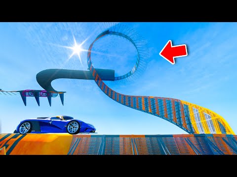 8181.8181% Gamers Try to Jump and Forget to Press the Button in This GTA 5 Parkour Race !