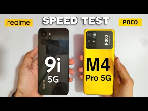 realme 9i 5g vs Poco M4 pro 5g Speed Test & Comparison | Unbelievable Test 🔥