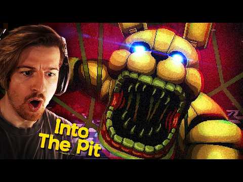 THERE'S A KILLER IN A SUIT. | FNAF: INTO THE PIT (Full Game, Endings + SECRETS)