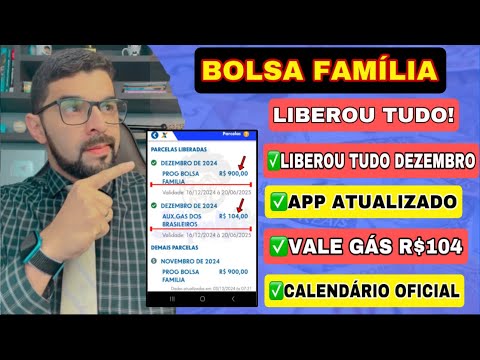 ÓTIMA NOTÍCIA! ATUALIZAÇÃO DOS APLICATIVOS DO BOLSA FAMÍLIA DE DEZEMBRO E VALE GÁS VEJA QUEM RECEBE!