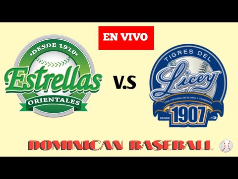 Estrellas Orientales vs Tigres del Licey Béisbol en vivo|Liga dominicana de béisbol profesional|2024