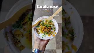 Street Food of Lucknow - Must Try. #foodmylifeline #lucknowstreetfood #streetfood #basketchaat