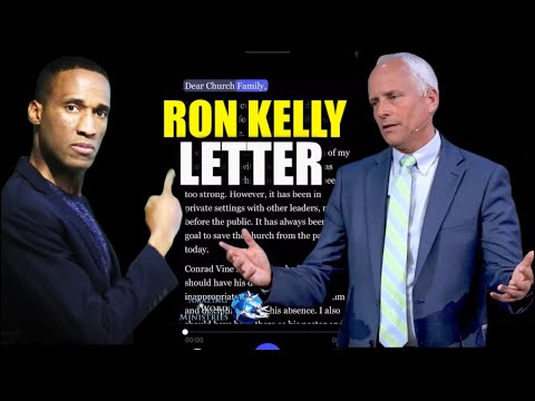 Pastor Ron Kelly Letter and Confession: SDA Michigan Conference Forced Him To Ban Conrad Vine.