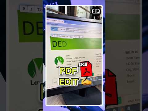 How to Edit PDF Files online for free