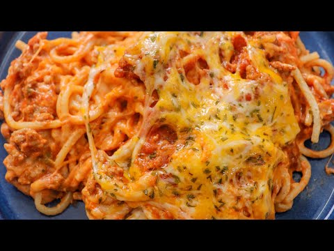 Budget Friendly Meal: Baked Spaghetti