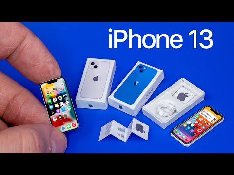 iphone13 Miniature DIY Realistic Miniature. How to Make DollHouse