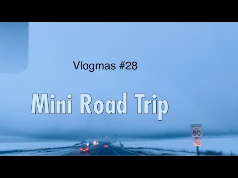 Vlogmas #28: Mini Road Trip!! Who are we going to see!? 🎄