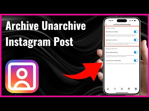 How To Archive and Unarchive Instagram Post | Full Guide 2024