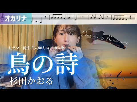 【オカリナ】鳥の詩/杉田かおる ドラマ「池中玄太80キロ」の挿入歌 オカリナで演奏しました♩️