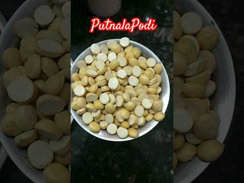 పుట్నాల పొడి Putnalapodi#food#putnalapodi#upmapodi#karamdosapodi