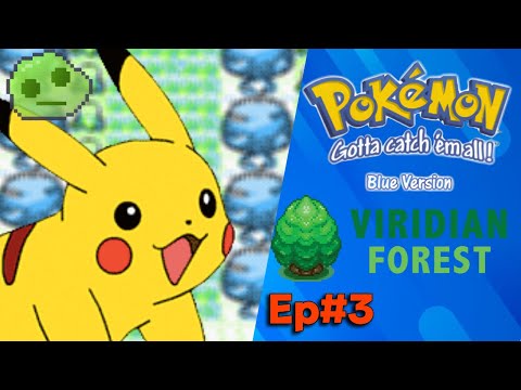 Pokémon Blue Let's Play Ep. 03 Exploring the depths of Viridian Forest