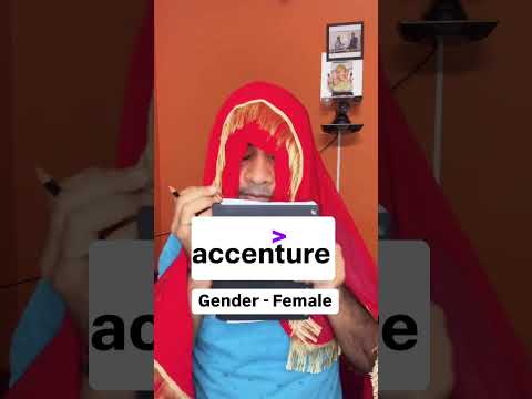 Accenture 100% section. Gender Baised @OnlineStudy4u