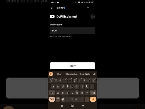 DeFi Explained Blum Code #blumyoutubecode #blumcode #blumairdrop #blumtoken #blumwithdrawal