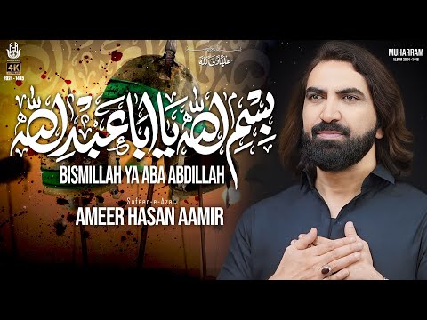 Nohay 2024 | Bismillah Ya Aba Abdillah | Ameer Hasan Aamir Noha 2024 | Noha Hazrat Ali Akbar (a.s)