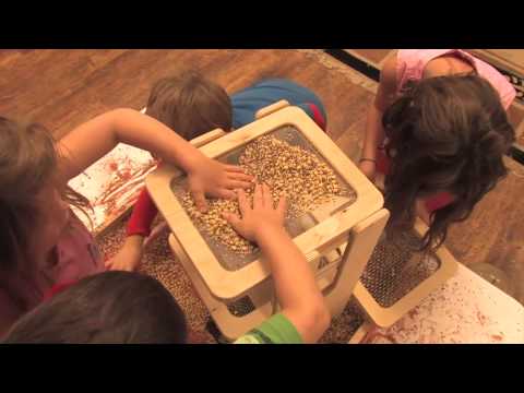 Encouraging Sensory Play with the Sift and Sort - Discovering Size & Space