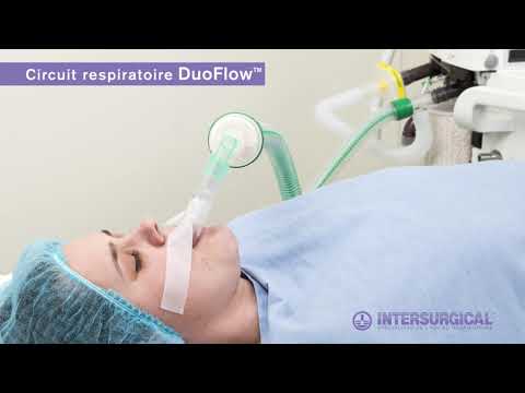 Mise en place du circuit respiratoire monobranche double lumière DuoFlow™