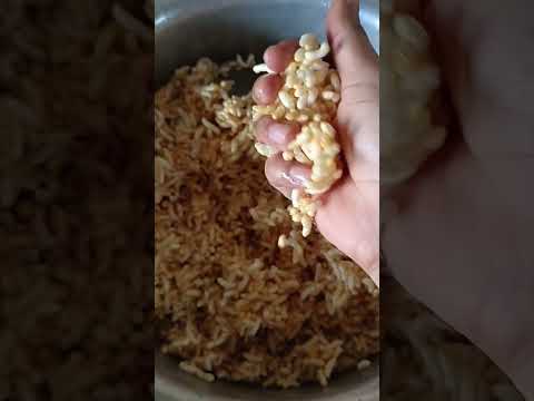 Murmura laddu recipe| puffed rice ladoo | making of murmure ke laddu #shorts