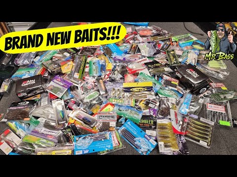 TACKLE OVERLOAD! Biggest Tackle Unboxing of the Year! New Baits! New Colors!