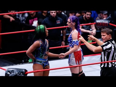 Athena Vs Billie Starkz - ROH Womens Championship - ROH Final Battle 2024 - Highlights.