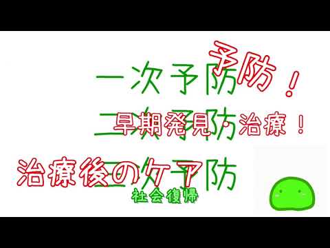 看護学生向け【一次予防・二次予防・三次予防】とは！わかりやすく解説！早期発見早期治療を役立てる。