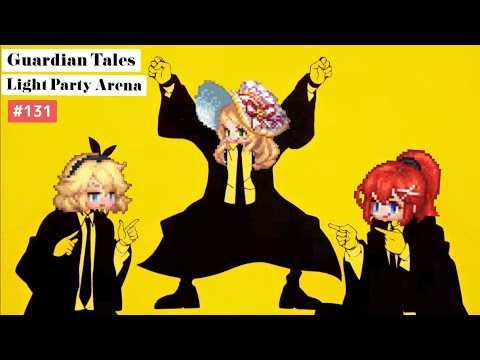 【ガーディアンテイルズ ガデテル /Guardian Tales Arena】光パーティでアリーナ！#131【Lapice、Future Princess、Eugene ラピス 未来姫 ユジン】