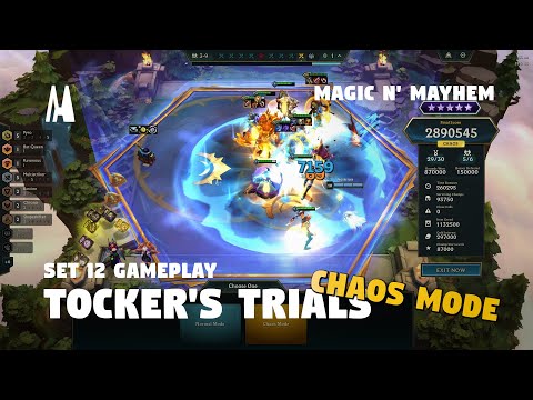 TOCKER'S TRIALS - CHAOS MODE (PURE GAMEPLAY) | TFT SET 12