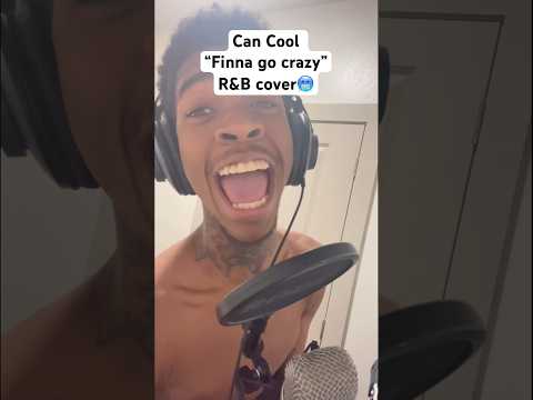 Can cool “finna go crazy” R&B cover 🥶 #cover #artist #funny #explore #music