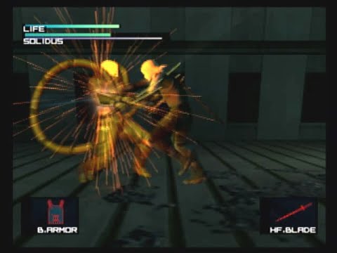 Metal Gear Solid 2: Sons of Liberty - Final Boss Battle vs. Solidus & finale