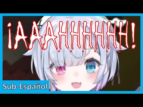 Nazuna da un grito bien fuerte [VShojo Sub Español]