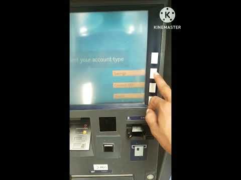 How to Withdraw money in canara bank atm machine